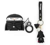 XMBYGY Funda para AirPods Pro 2nd / 1st Generación Auriculares Inalámbricos con Muñeca y Cordón Antipérdida, Silicona Carga Resistente a los Golpes Funda Protectora con Diseño 3D de Piel de Dibujos