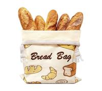 Xmccvt de pan reutilizable, fácil de limpiar, reutilizable, de masa madre de lino y algodón de de , para el hogar, cocina, panadería, cafetería, congelador, masa de alimentos