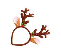 Xmccvt Diademas De Navidad,Accesorios De Disfraz De Reno,Aro Para El Cabello - Para Vacaciones Reuniones Familiares Celebraciones Estacionales Cena Boda Concierto Evento