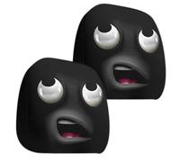 Xmccvt Para Reposacabezas De Coche - Par de s Divertidas para Asientos Delanteros | Accesorios Interiores Para Viajes Y Desplazamientos Diarios De Hombres Y Mujeres