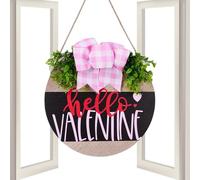 Xmccvt Placa para puerta - Madera Romántico Estilo Rústico, Peluche Lapin Douce, pour Filles Garçons Maison Voyage Siège Auto