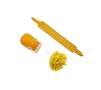 XMCF Exfoliante Exfoliante de Espalda 3 PCS Set de fregador Trasero Exfoliante, mitón de baño con Doble Lado 2 en 1, Correa de Espalda Exfoliante, bocanada para Limpiar Juego de Peeling Corporal