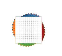 XMDCuber Meilong 11x11 Speed Cube Stickerless, 11x11x11 Magic Cube Puzzle, 90 mm de gran tamaño, High Challenge Education Toys