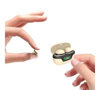 Xmenha Auriculares Invisibles Pequeños Inalámbricos, Bluetooth para Orejas Pequeñas, Ocultos y Discretos de Perfil Bajo