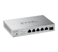 Zyxel Conmutador XMG-105 – Multi-Gigabit 5 puertos 2,5G, 1x SFP+ 10G, No gestionado, sobremesa/pared