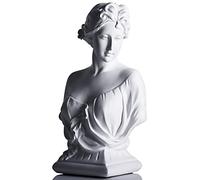 XMGZQ Estatua de Venus de 12 pulgadas, diosa griega, busto clásico para decoración del hogar, práctica de bocetos y estética