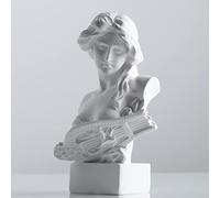 XMGZQ Mini Busto de Afrodita, Estatua Romana y Escultura de Artemisa, Diosa Griega para Decoración de Academia Oscura