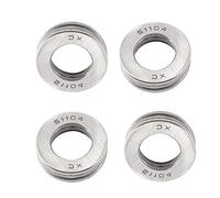 XMHF 51104 - Cojinete de bolas de rosca para asiento plano de 35 x 20 x 10 mm por Household 4 unidades