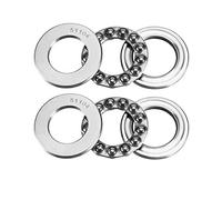 XMHF 51104 Rodamientos de bola de óxido de una sola dirección, 2 unidades