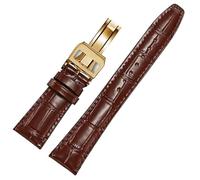 XMKT Correa de reloj de cuero compatible con correas de repuesto IWC Textura de cocodrilo clásica 20 mm 21 mm 22 mm para IWC Big PILOT Spitfire GUN IW5009 IW3777 Remaches Correa de reloj de piel de va