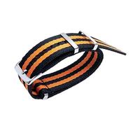 XMKT Correa de reloj suave a prueba de sudor de 20 mm y 21 mm Correa de reloj de nailon de lona, para accesorios de correa de correa de repuesto de la serie Omega Speedmaster 300 AT150 AQUA TERRA(D,