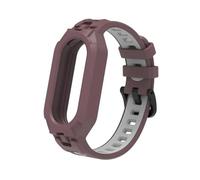 XMKT Correa de silicona de TPU suave para la pulsera de correa de Xiaomi Miband 8 para MIBAND 8 NFC Correa Correa Correa Accesorios de reemplazo Kit(WineR-H)