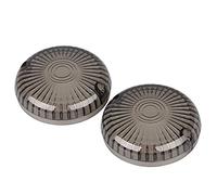 XMMT Ahumado delantero trasero intermitente lente indicador cubierta para Y-amaha V-Max Road Star V-Star XVS 650 1100, 2 piezas