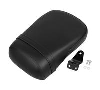 XMMT Asientos de pillion para pasajeros de cuero negro trasero Para Suzuki Intruder Volusia VL800 2001-2004 & Boulevard C50 2004-2013