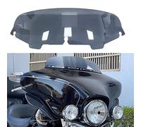 XMMT Parabrisas ahumado de 5 pulgadas compatible con Harley Touring Street Glide Electra Glide FLHT FLHTC FLHX 1996-2013