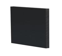 XMRISE Baquelita Resina fenólica Láminas Placas Paneles Tableros Planos PCB Resistencia mecánica 150 mm x 150 mm,Negro,30mm 1 Tablets