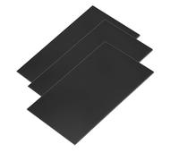 XMRISE Baquelita Resina Fenólica Láminas Planas Placas Paneles Tableros PCB 100mm x 150mm,Negro,4mm3 Tablets