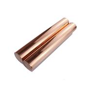 XMRISE Cobre Varillas T2 Rojo Puro sólido Torno Barra Redonda Sticks Cables Metalworking Molde electrodo de Soldadura 2pcs Industrial Raw Materials,Diameter：3mm*500mm