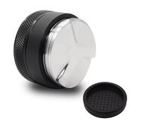 XMSCN Distribuidor de café de 51 mm, distribuidor de espresso, distribuidor de espresso adaptativo a la gravedad que se adapta a todos los portafiltros de espresso de 51 mm, base de 5 cuchillas de