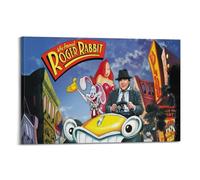 XMSDHRE Póster decorativo de anime de Roger Rabbit de Who Framed 2, póster decorativo para pared e imagen artística moderna para decoración de dormitorio familiar, 12 x 18 pulgadas (30 x 45 cm)