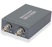 XMSJSIY Adaptador Convertidor SDI/HDMI, SDI a HDMI Out, Divisor de audio de vídeo, Detección automática de formato