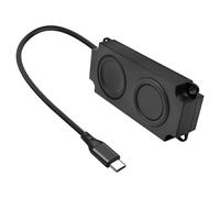 XMSJSIY Altavoz USB tipo C para computadora portátil de 3 W, altavoz externo portátil enchufable para computadora de escritorio, portátil, monitor, teléfono, 1 unidad