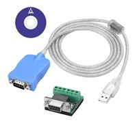 XMSJSIY Cable adaptador de puerto serie USB 2.0 a RS485 y RS422 con protección ESD compatible con Windows 95/98/2000/XP y sobre sistemas - 1,5 m/4,9 pies