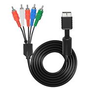 XMSJSIY Componente AV Cable para PS2 PS3 AV HDTV Wire Multi Out Video Audio Cable YPbPr Componente para PS2 PS3 HDTV EDTV Cable Conector - 1.8 M