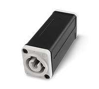 XMSJSIY Conector de Acoplamiento powercon 3 Pines de Enchufe Interior a través del Conector nac3mpb powercon Salida speakon Conector de alimentación Altavoz Amplificador de expansión del Cable - 1PC