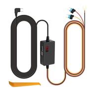 XMSJSIY Dash Cam Hardwire Kit USB-C con pantalla LED tipo C Dash Cam Hardwire Kit Step-Down Cable 12 V-24 V a 5 V Cable de Alimentación Tipo C Soporte 24 horas de vigilancia de aparcamiento - 3,2
