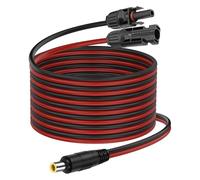 XMSJSIY Panel Solar a DC 7909 8mm Adaptador Conector Cable de Extensión 14AWG Conector Solar a DC 8mm Enchufe Convertidor Cable de Carga para Planta de Energía, RV Solar - 2M / 6.56FT