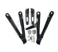 XMT-MOTOR Moto Trasero Soporte Reposapiés Estriberas Clavijas para pies Pedales footrest para CBR600RR 2005-2006