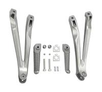XMT-MOTOR Moto Trasero Soporte Reposapiés Estriberas Clavijas para pies Pedales footrest para Yamaha YZF-R1 2004 2005 2006 2007 2008