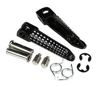 XMT-MOTOR Reposapiés Moto Frente Estriberas Clavijas para pies Pedales footrest para Kawasaki Ninja ZX6R ZX10R EX650 Kawasaki ER-6N ER-6F Z750 Z750S Z1000 KLE650