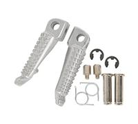 XMT-MOTOR Reposapiés Moto Frente Estriberas Clavijas para pies Pedales footrest para Kawasaki Ninja ZX6R ZX10R EX650 Kawasaki ER-6N ER-6F Z750 Z750S Z1000 KLE650