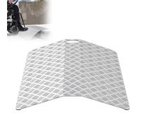 XMTECH Rampa de umbral para silla de ruedas de aluminio, rampa de puente, rampa de umbral de puerta, capacidad de carga 270 kg, longitud 60 cm