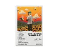 XMXPOSTARS Póster de Tyler The Creator-Flower Boy, arte de pared en lienzo de música pop para habitación estética de 40 x 60 cm, estilo sin marco