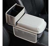 XMYCD Funda Reposabrazos Coche para Odyssey 2019-2022, Consola Central Apoyabrazos ProteccióN En Cuero De PU, Accessoires IntéRieurs,White