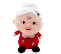 XNAUVOI Juguete de Peluche de Santa Claus, Santa Claus Navidad Muñeca, Alce, Muñeco de Nieve, Juguete de Peluche para niños, niñas y niños-23cm