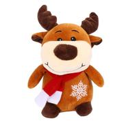 XNAUVOI Juguete de Peluche de Santa Claus, Santa Claus Navidad Muñeca, Alce, Muñeco de Nieve, Juguete de Peluche para niños, niñas y niños-23cm