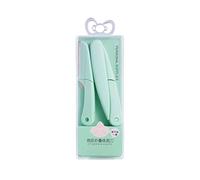 XNBZW Afeitadora de cejas, recortadora de vello facial, afeitadora de cejas, afeitadora facial y moldeadora de cejas para mujeres y hombres, accesorios preparados (azul, talla única)