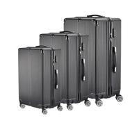 Xnferty Maleta de viaje de 3 piezas, ABS ligero y duradero Trolley Conjuntos de equipaje Maleta Set de cabina con 4 ruedas giratorias, Maletas rígidas, Trolleys, Equipaje de mano Set de maletas,