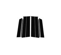 XNFUR 8 pegatinas for postes de puerta de coche, Compatible for Toyota Yaris Cross AC200 2023-2025 protección de pilares de ventana
