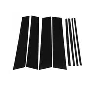 XNFUR 8 Uds cubierta embellecedora de ventana pegatina de columna BC, Compatible for, GLB 2020-2021 postes de pilar pulidos protección de pilares de ventana