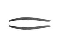 XNFUR Cubierta de ceja for faro, Compatible for, Serie 3 E92 E93 M3 Coupe 328i 335i Faro de fibra de carbono Embellecedor de párpado Faro delantero Ceja Recubrimiento de cejas para faros de coche