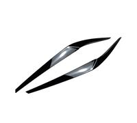 XNFUR Embellecedor de la cubierta del párpado de la ceja del faro delantero del coche, Compatible for, serie 5 G30 G31 G38 F90 M5 525I 530I 540I 2017-2021 Piezas Recubrimiento de cejas para faros de