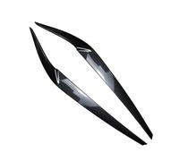 XNFUR Embellecedor de la cubierta del párpado de la ceja del faro delantero del coche, Compatible for, serie 5 G30 G31 G38 F90 M5 525I 530I 540I 2017-2021 Piezas Recubrimiento de cejas para faros de