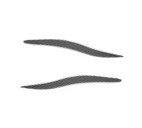 XNFUR Embellecedor de párpado y ceja for faros delanteros, Compatible for LEXUS, IS250, IS300, IS350 (2006-2012), accesorio de estilo de coche. Recubrimiento de cejas para faros de coche