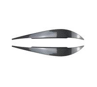 XNFUR Embellecedor de párpados for faros delanteros, Compatible for Serie 4 F32 F33 F36 M4 420d 420i 425d 430i 435i 440i 2013-2021 Recubrimiento de cejas para faros de coche(Carbon Look)