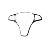 XNFUR Embellecedor decorativo for volante de coche, compatible con ABCE GLA GLC CLA GLE GLS Clase W246 W205 W213 X253 X156 Pegatinas para el protector del volante(Carbon Fiber)